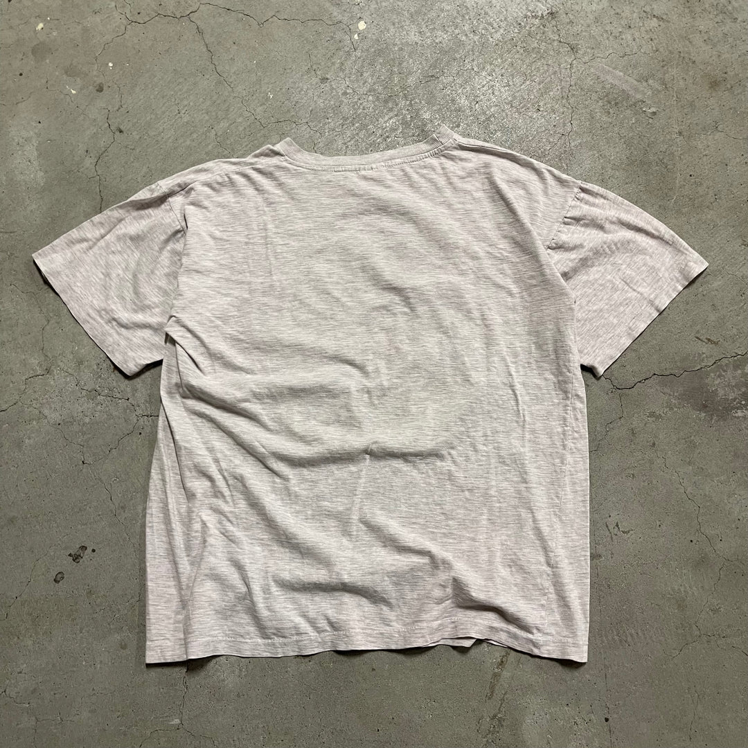 古着 90's シャドーミッキーオリジナル/ミッキーマウス/青パン/ヴィンテージ シングルステッチ プリントTシャツ/サイズXL相当
