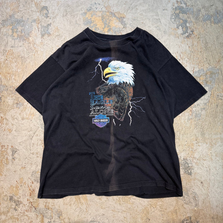 古着 USA製 Harley-Davidson/ハーレーダビッドソン/ プリントTシャツ/ サイズXL