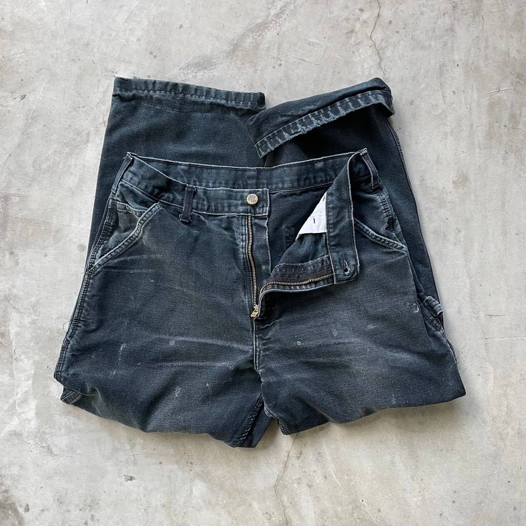 古着 Carhartt/カーハート/ダック地ペインターパンツ/実寸サイズ33×28