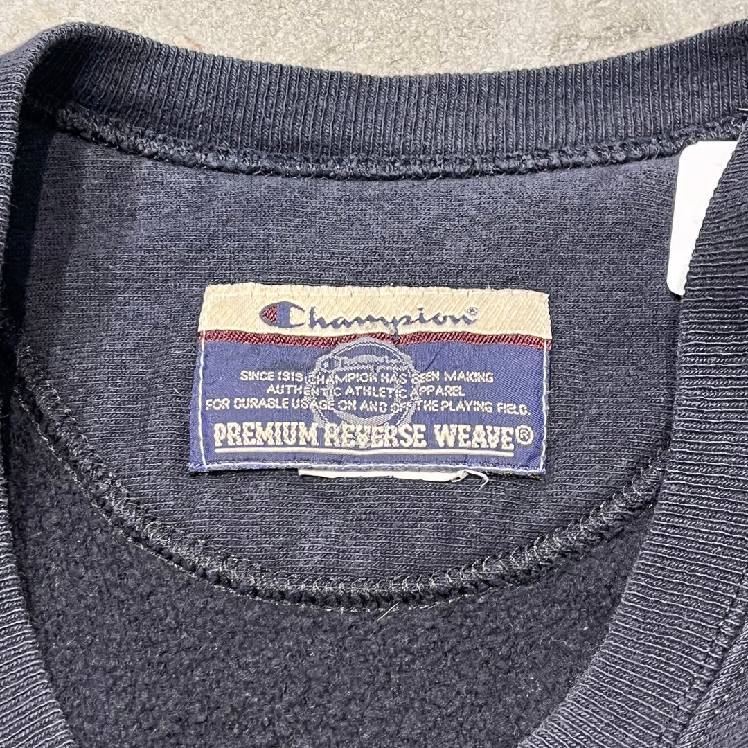 古着 00's Champion/チャンピオン/Crewneck sweat/クルーネックスウェット/企業ロゴ/サイズL相当