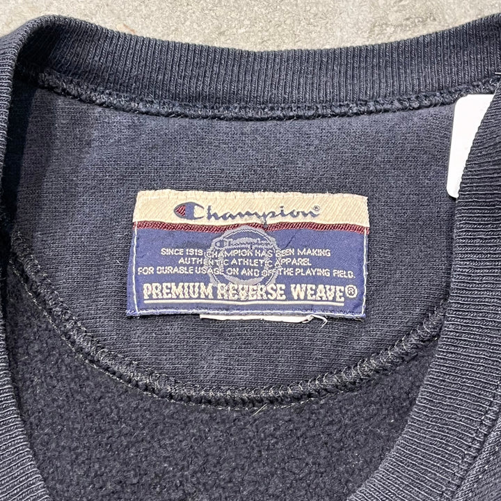 古着 00's Champion/チャンピオン/Crewneck sweat/クルーネックスウェット/企業ロゴ/サイズL相当