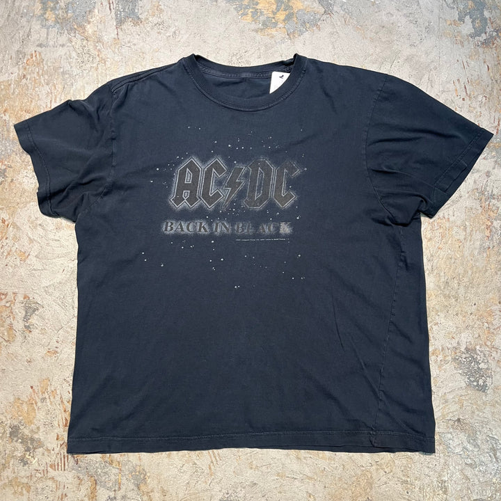 古着 AC/DC/アーティストTシャツ/プリントTシャツ/ サイズL相当