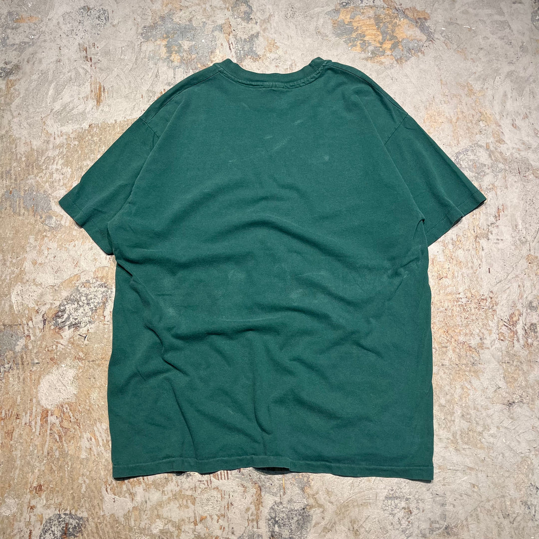 #4622 古着 91's HANES/ヘインズ/short sleeve print t-shirt Tee/半袖プリントTシャツ/シングルステッチ/MARDI GRAS NEW ORLEANS/USA製/サイズXL