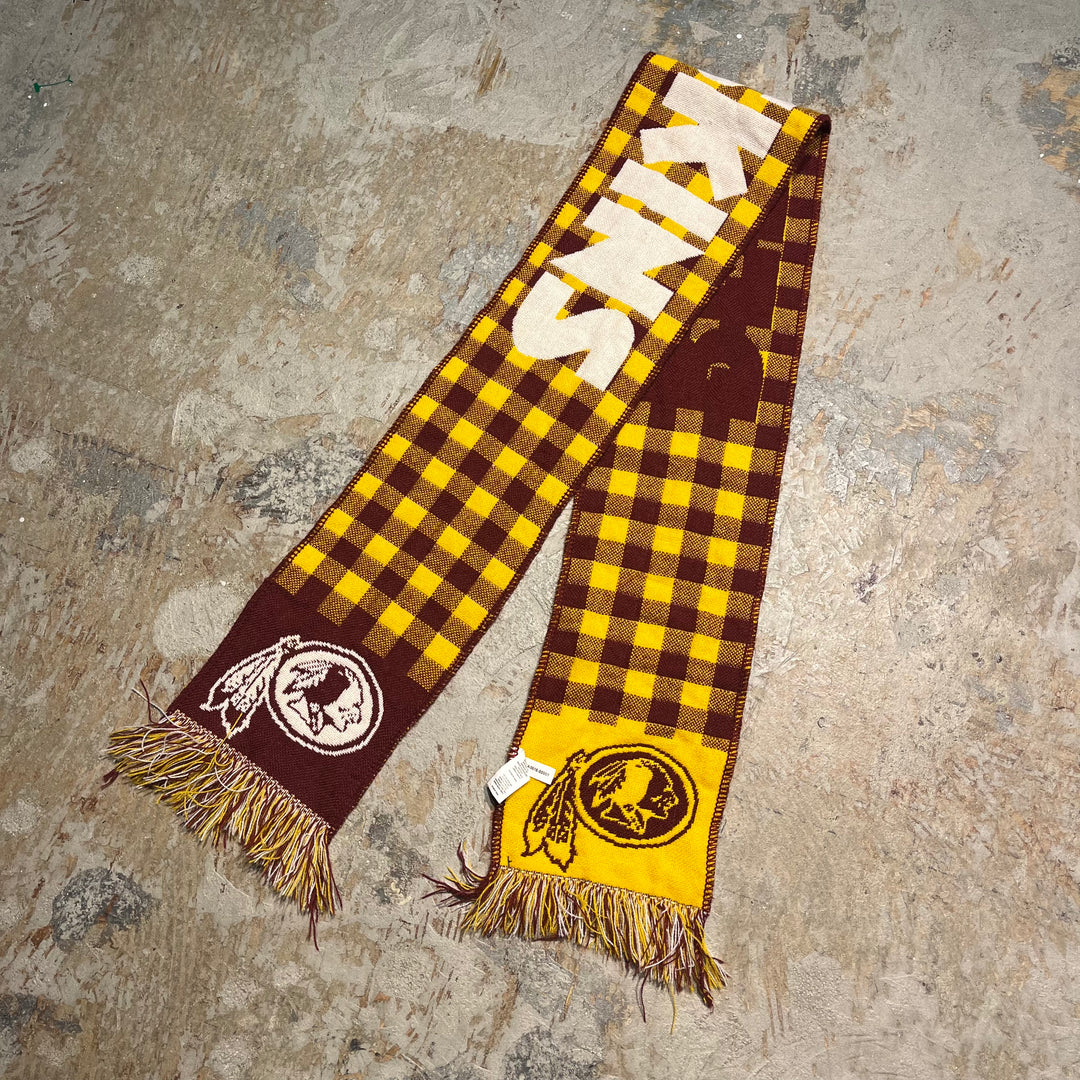 #3020  古着 スポーツマフラー / REDSKINS/レッドスキンズ/アメフト