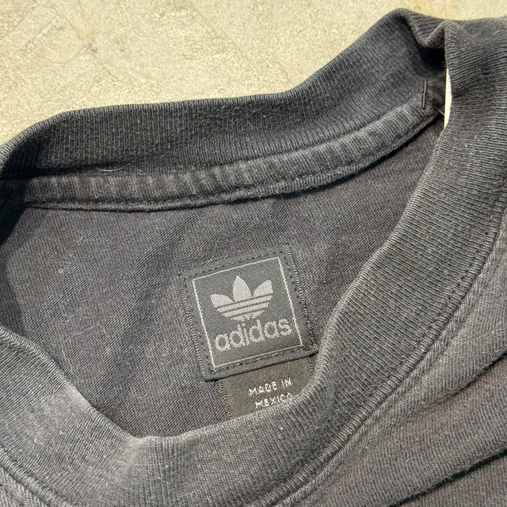 古着 adidas/アディダス/スーパースター/スカル/プリントTシャツ/サイズM相当
