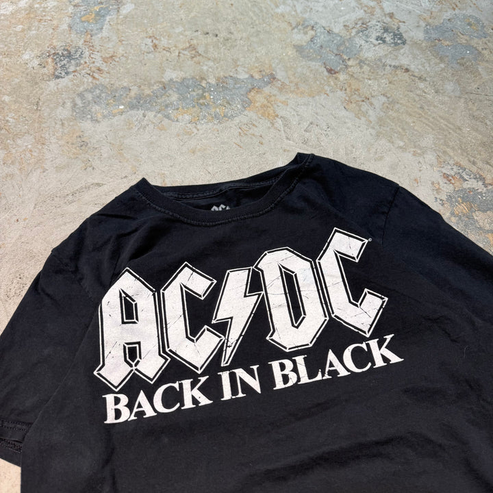 古着 AC/DC/アーティストTシャツ/ プリントTシャツ/ サイズM