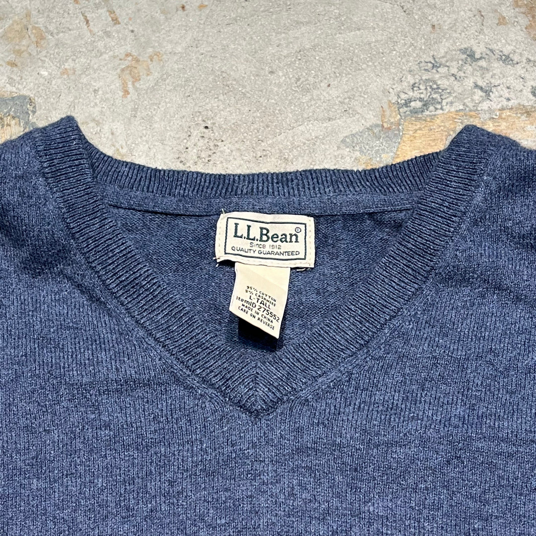 #3700古着/ラルフローレン/POLObyRalphLauren/コットンニット/Cottonknit/Ｖネック/サイズL