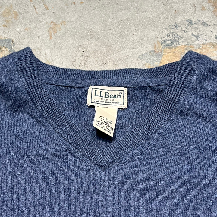 #3700古着/ラルフローレン/POLObyRalphLauren/コットンニット/Cottonknit/Ｖネック/サイズL