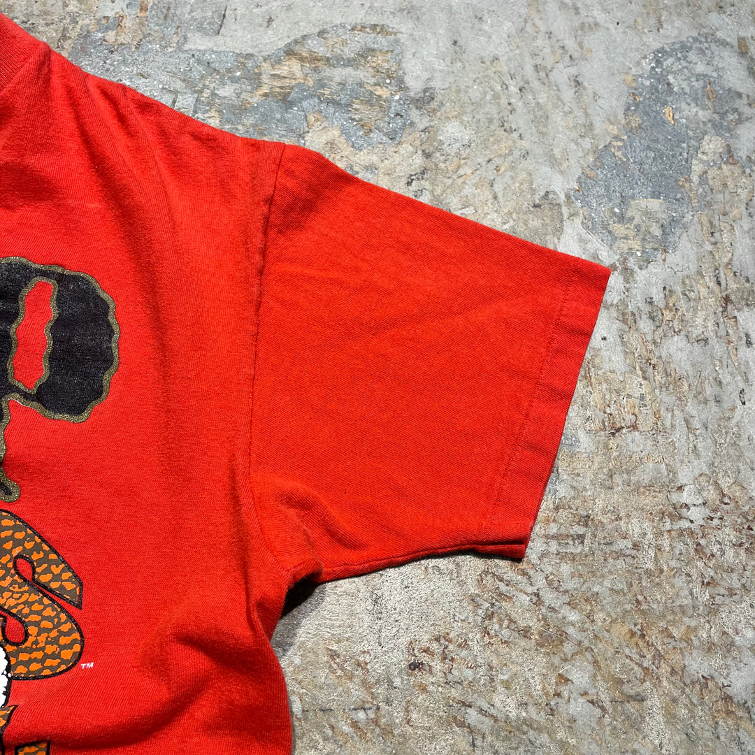 古着 USA製 majestic/サンフランシスコ･49ERS/フットボールチーム/NFL/ヴィンテージ シングルステッチ プリントTシャツ/サイズM