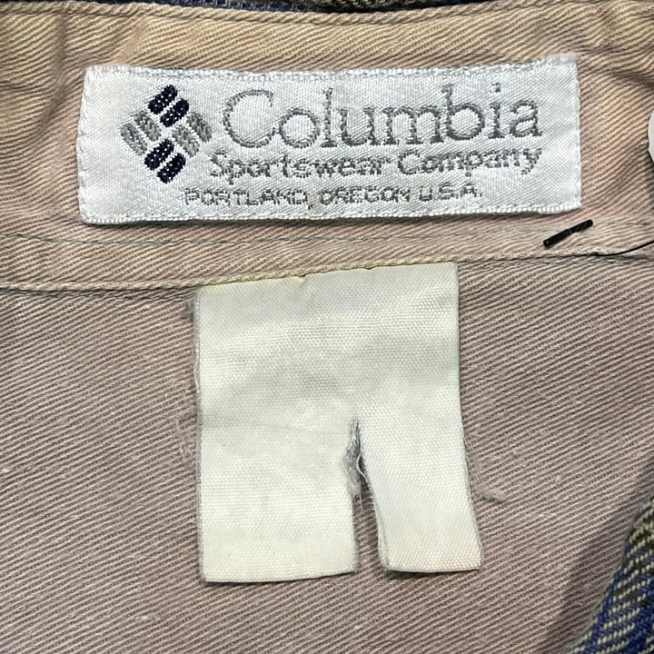 古着 Colombia/ コロンビア/ フランネルシャツ/ チェック柄/ リメイク/ サイズL相当