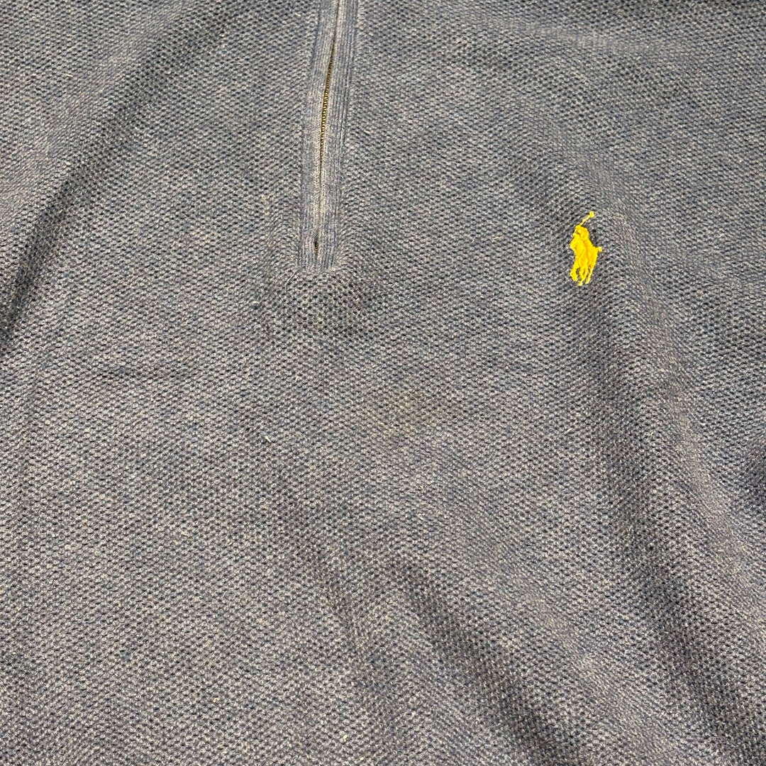 古着 POLO by Ralph Lauren/ ポロ バイ ラルフローレン/ ハーフジップニットセーター/ サイズM