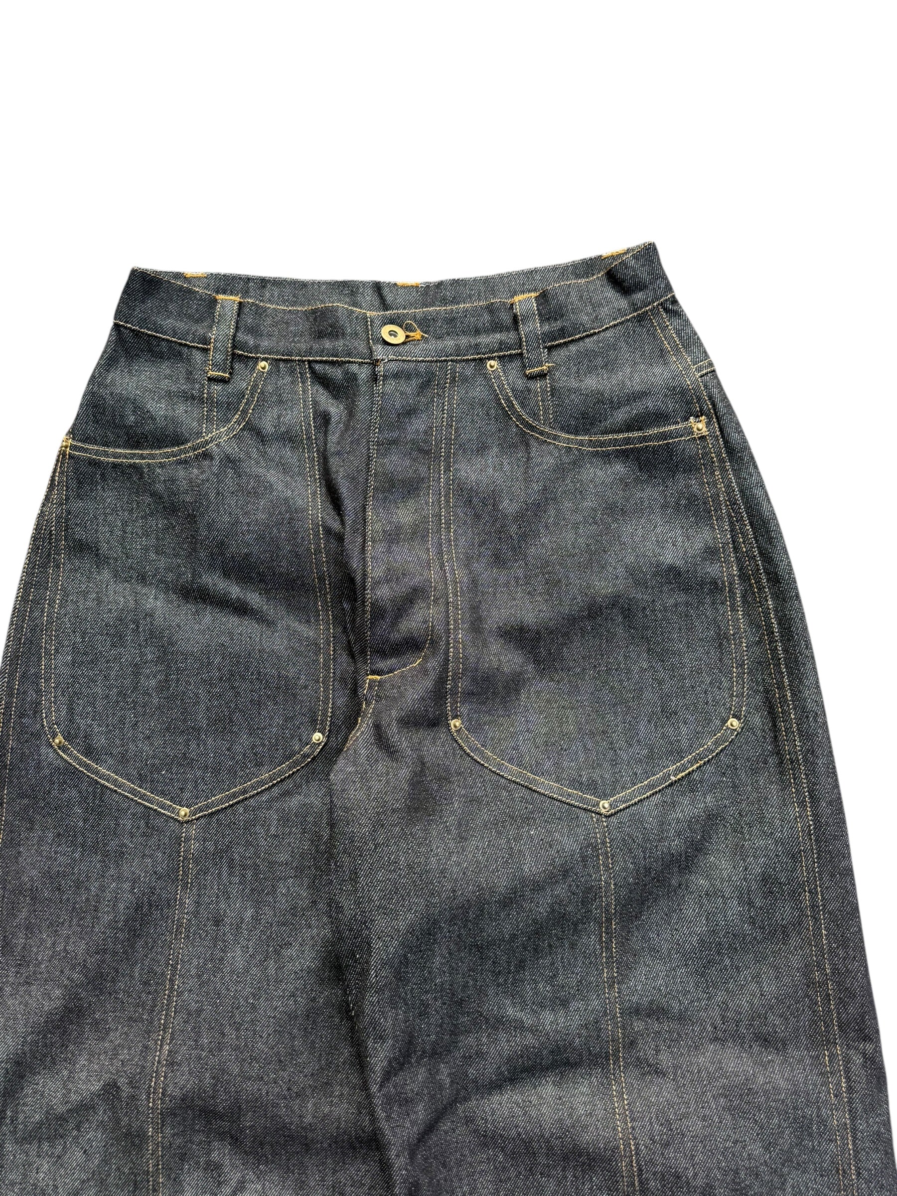 Heavy oz Rigid Baggy Denim/ヘビーオンス リジット バギーデニム – MUJIN