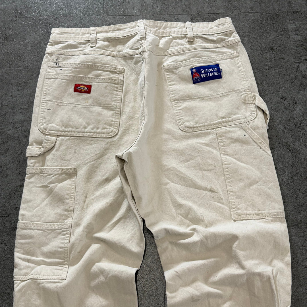 古着 Dickies×SHERWIN WILLIAMS ディッキーズ× シャーウィン・ウィリアムズ ペインターパンツ  実寸サイズ35×31