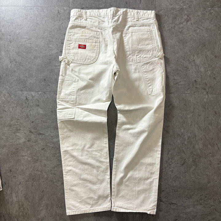 古着 Dickies ディッキーズ ペインターパンツ  実寸サイズ35×30