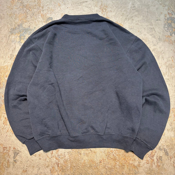 古着 90's〜 RUSSELL ATHLETIC/ ラッセルアスレチック/ ブランククルーネックスウェット/ 無地/ 前Vガゼット/ サイズS相当