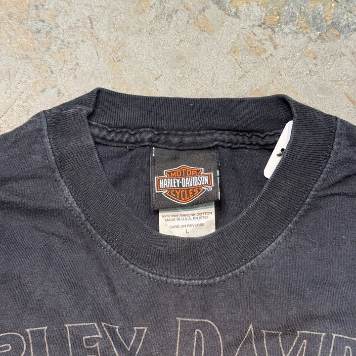 古着 Harley-Davidson/ハーレーダビッドソン/ プリントTシャツ/サイズL