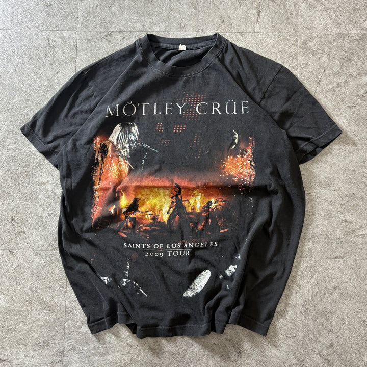 古着 2009 Y2K  MOTLEY CRUE モトリー･クルー バンドTシャツ サイズS相当