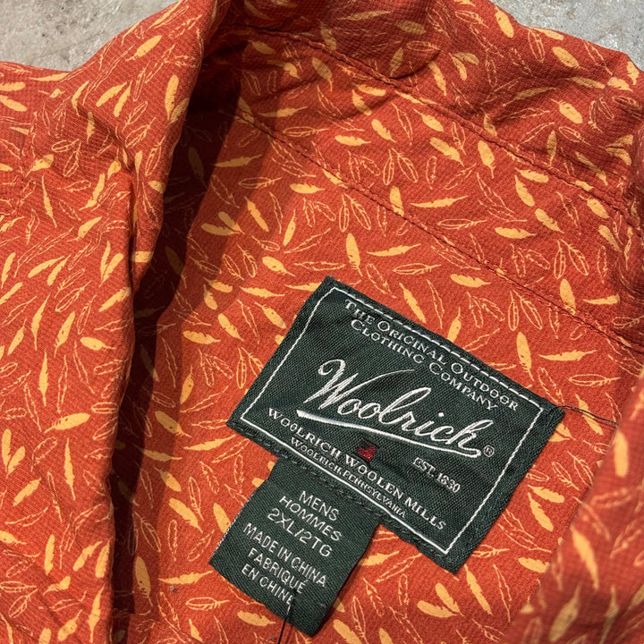 古着 WOOLRICH/ ウールリッチ/ 半袖シャツ/ 総柄/ サイズ2XL