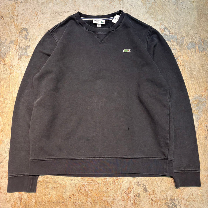 古着 LACOSTE SPORT/ ラコステスポーツ/ クルーネックスウェット/ サイズXL