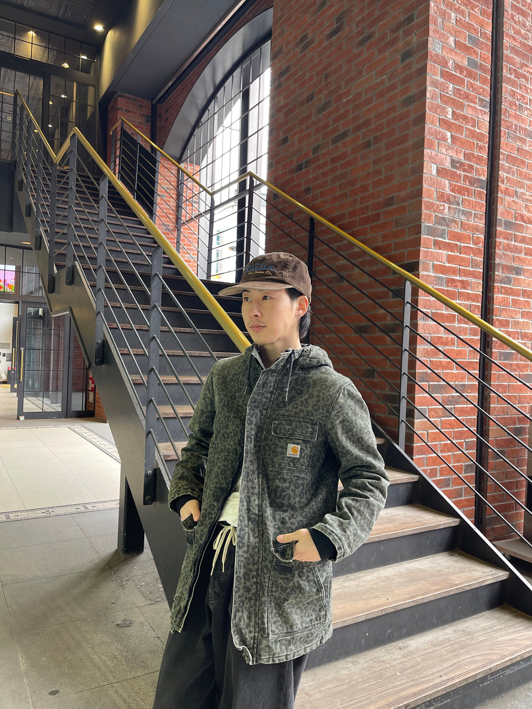 #3413 古着 Carhartt/カーハート/siberian parker/シベリアンパーカー/サイズS