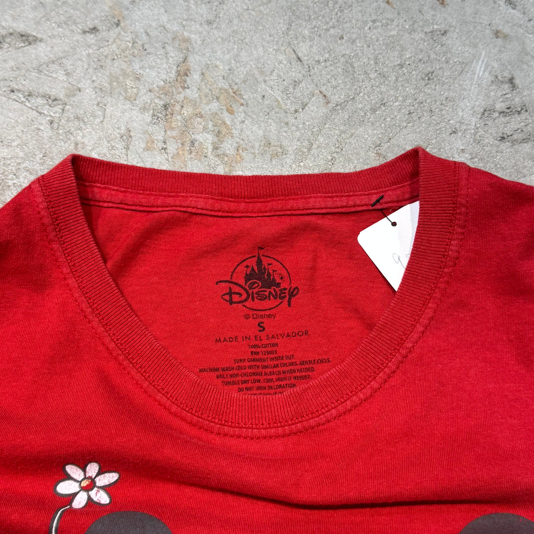古着 Disney/ ミッキーマウス/ ミニーマウス/ プリントTシャツ/ サイズS