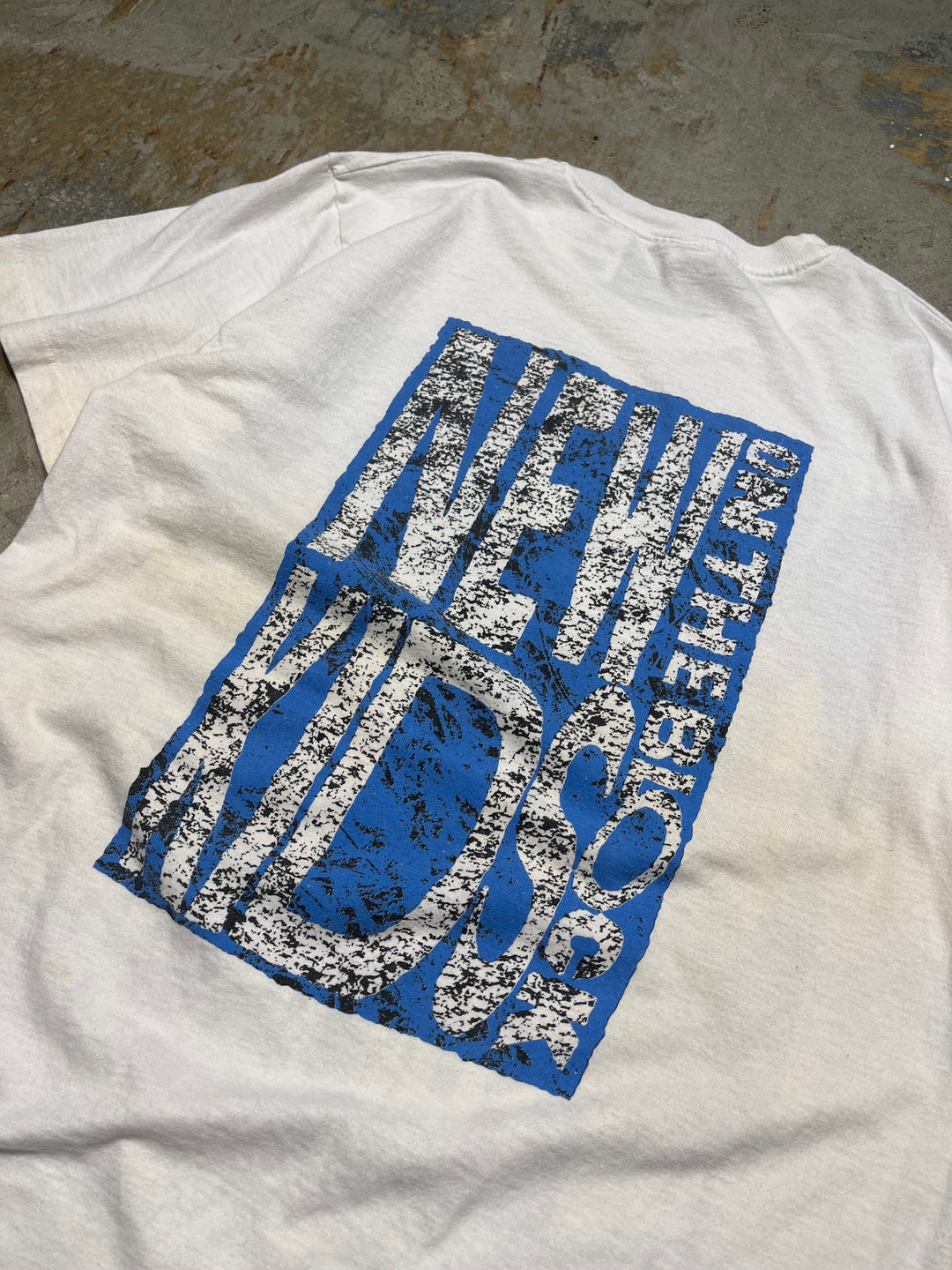 #MA124 古着 USA製 90's NEWKIDS ON THE BLOCK/ニューキッズオンザブロック/バンド/ヴィンテーシングルステッチ Tシャツ/サイズM