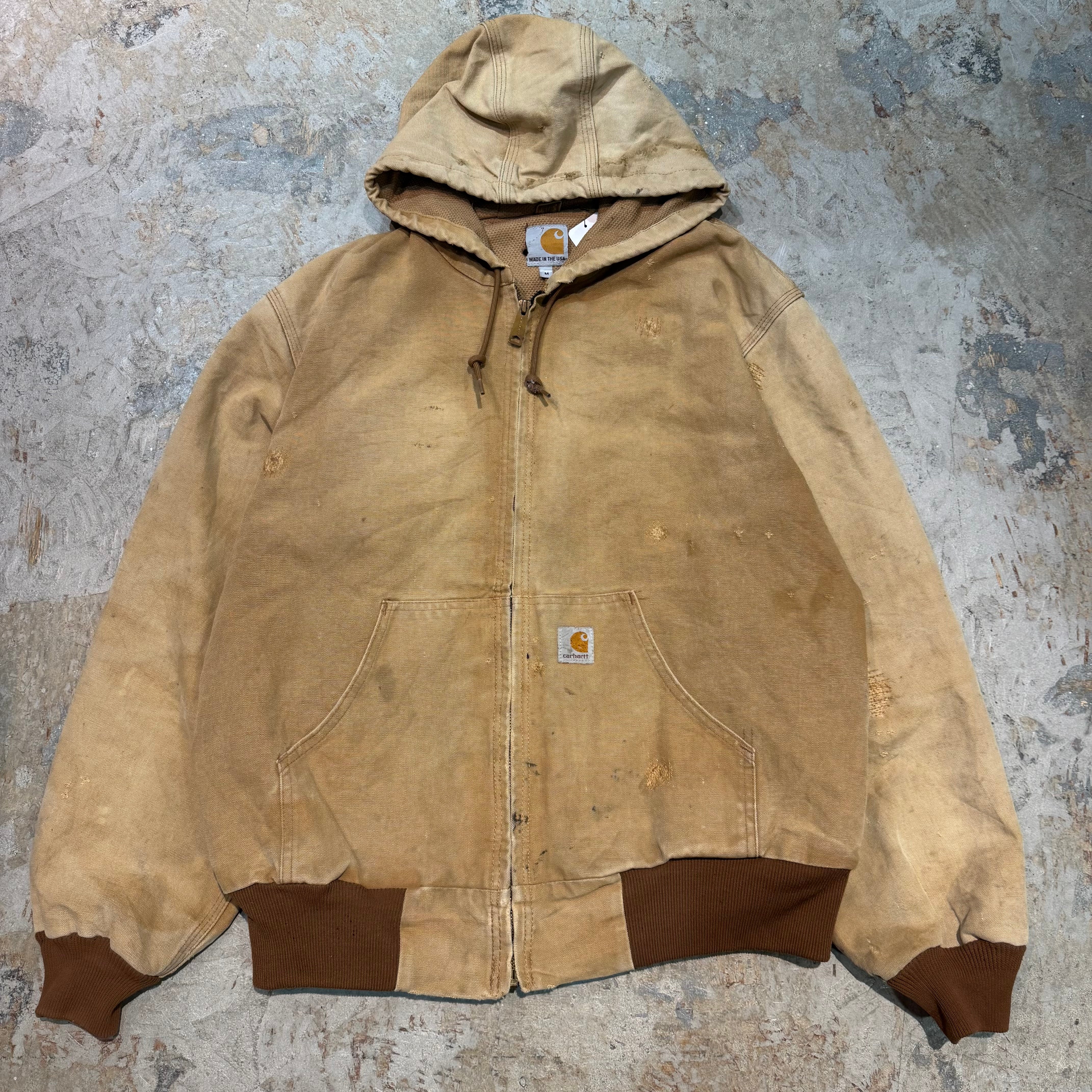 Carhartt アクティブジャケット　裏地メッシュ 古着 USA製 carhartt/ カーハート/ アクティブジャケット/ 裏地