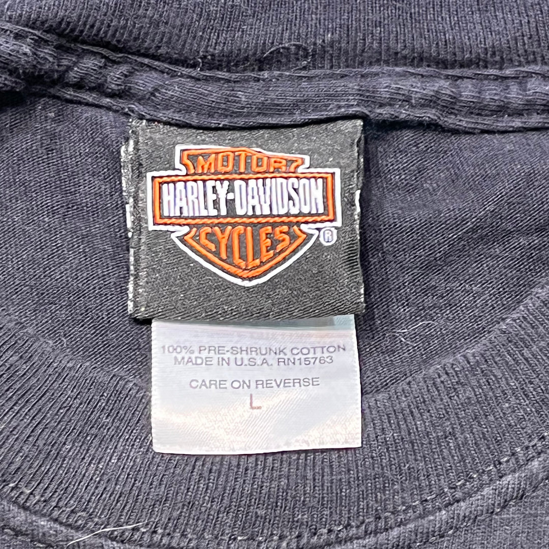 古着 USA製 Harley-Davidson/ハーレーダビッドソン/ プリントTシャツ/ サイズL
