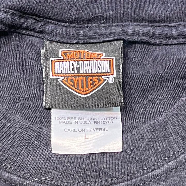 古着 USA製 Harley-Davidson/ハーレーダビッドソン/ プリントTシャツ/ サイズL