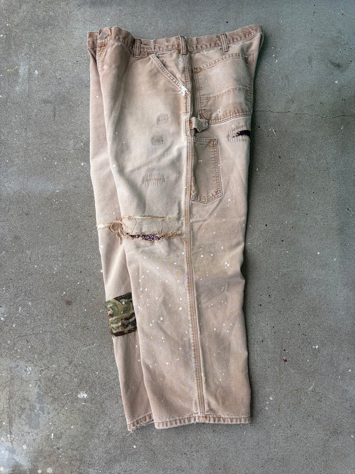 Carhartt Distressed Duck Painter Pants W37 L27