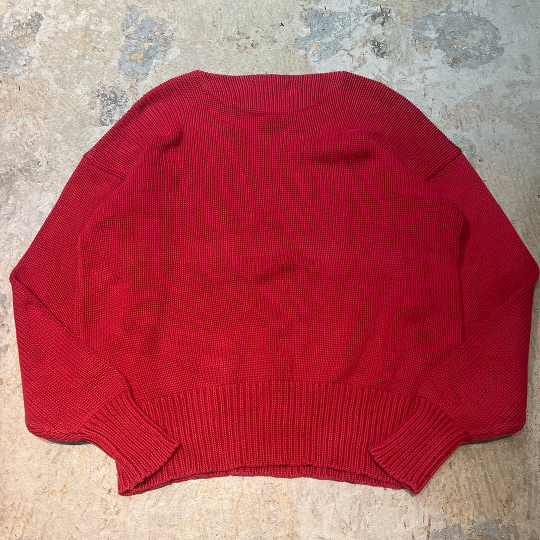 古着 90's〜 POLO by Ralph Lauren/ ラルフローレン/ クルーネックニットセーター/コットンニット/サイズXL