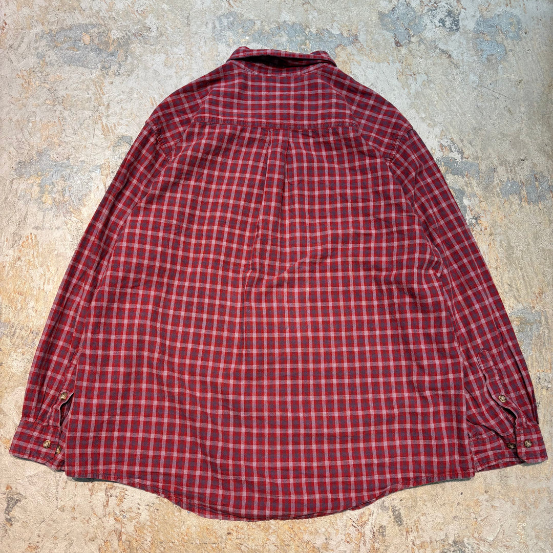 古着 carhartt/カーハート/ ボタンダウン長袖シャツ/ チェック柄/ サイズXXL
