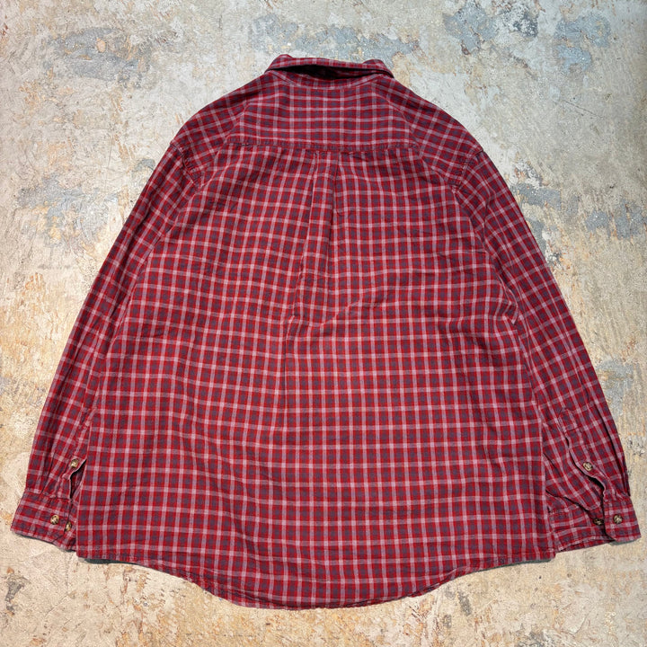 古着 carhartt/カーハート/ ボタンダウン長袖シャツ/ チェック柄/ サイズXXL