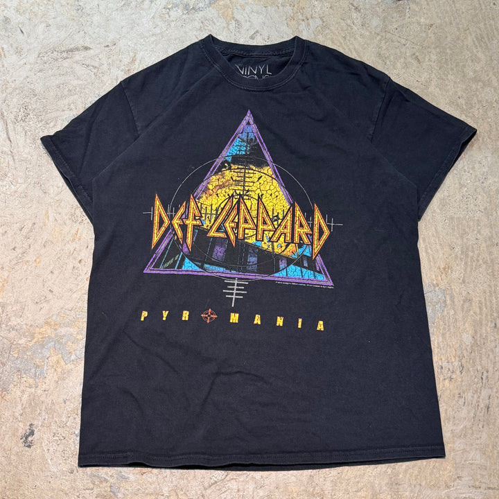 古着 DEF LEPPARD/ デフレパード/ アーティストTシャツ/ サイズS