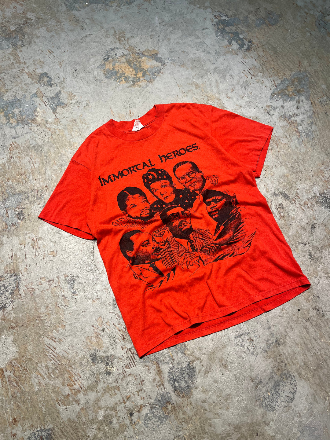 #MA137 古着 USA製 90's〜00's BLACK HISTORY/黒人の歴史/ヴィンテージ シングルステッチ Tシャツ/サイズL