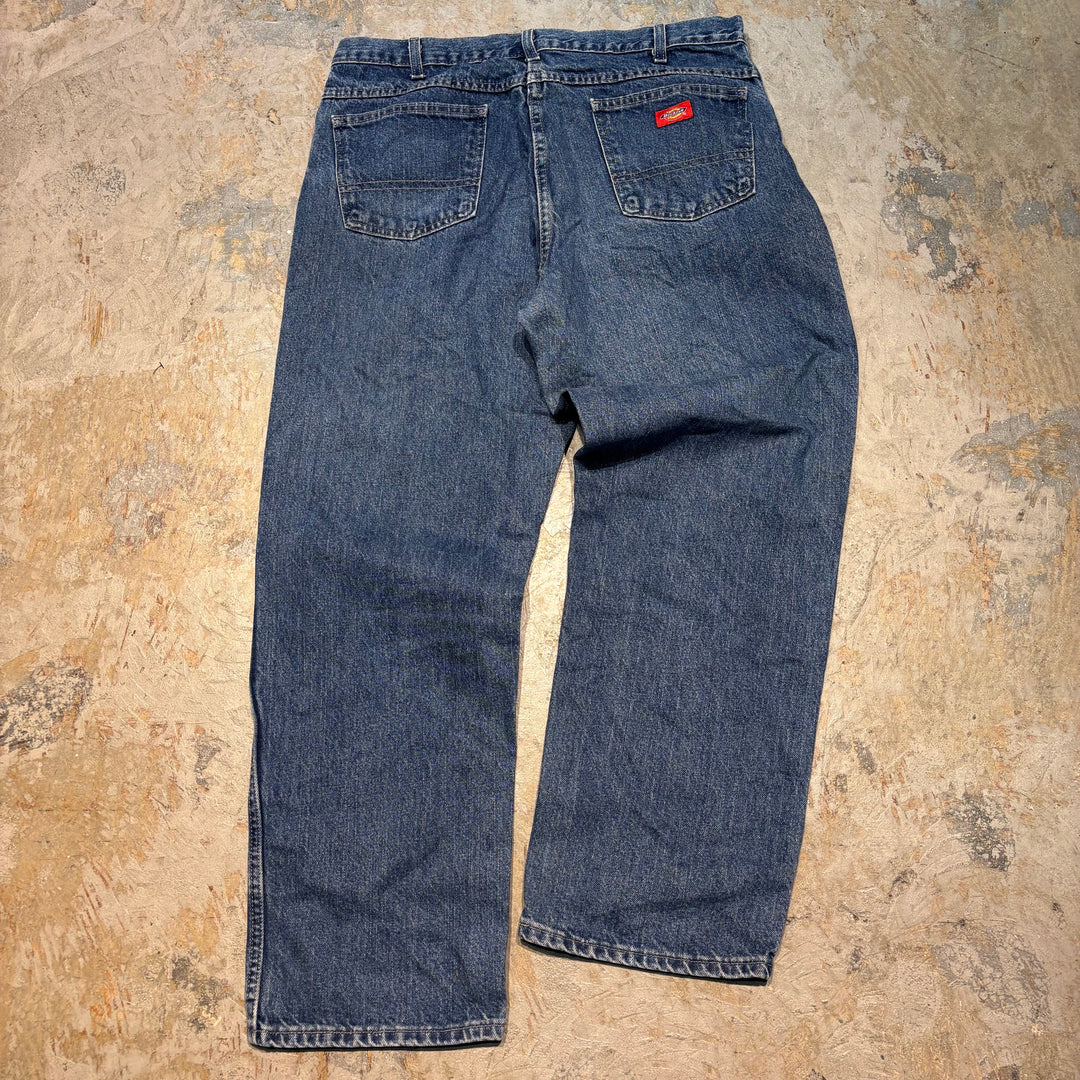古着 90's Dickies/ ディッキーズ/ ペインターデニムパンツ / 実寸サイズ36×31