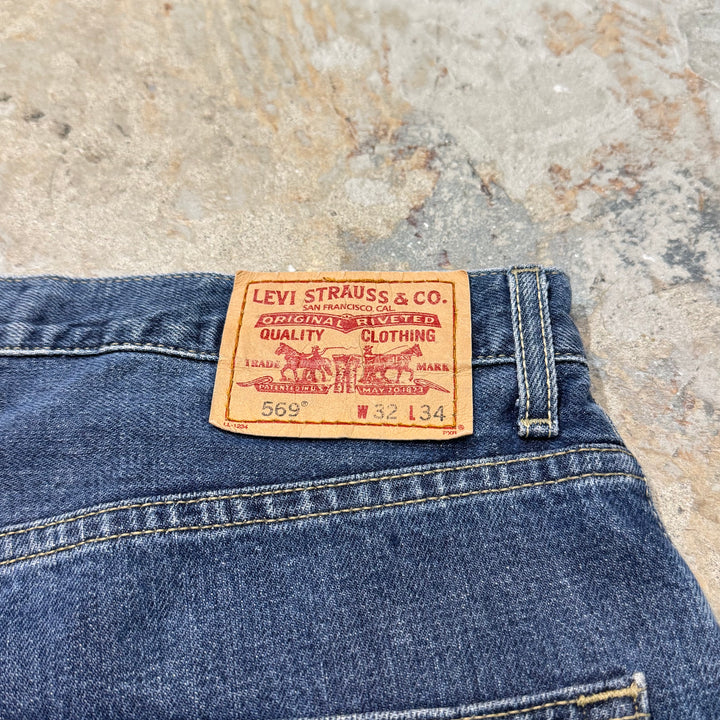 古着 Levi's/リーバイス/デニムパンツ/569/実寸サイズ33×34