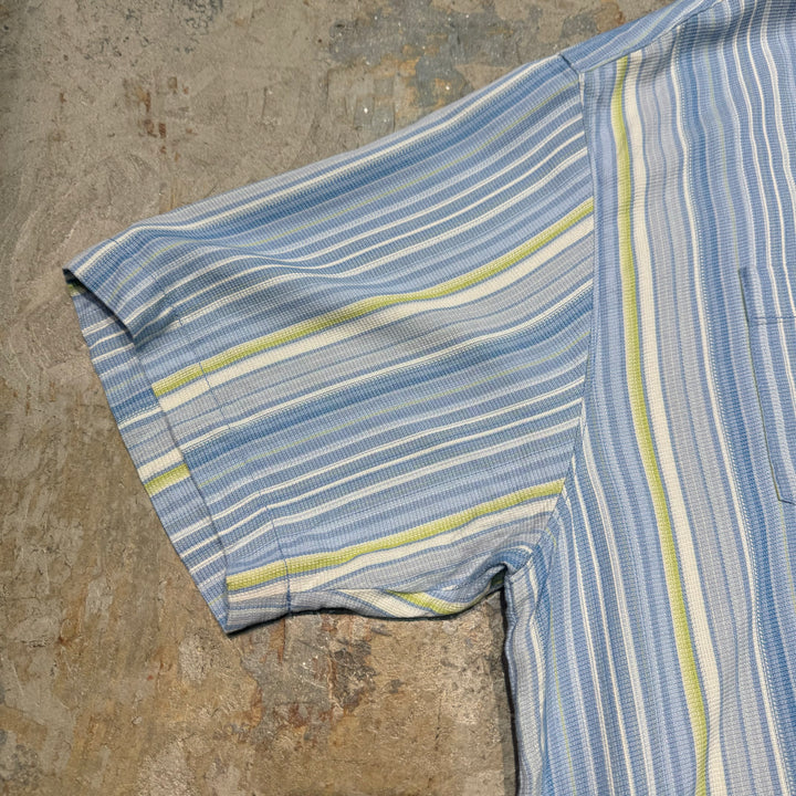 古着 TOMMY BAHAMA/トミーバハマ/半袖シャツ/シルク/サイズXL