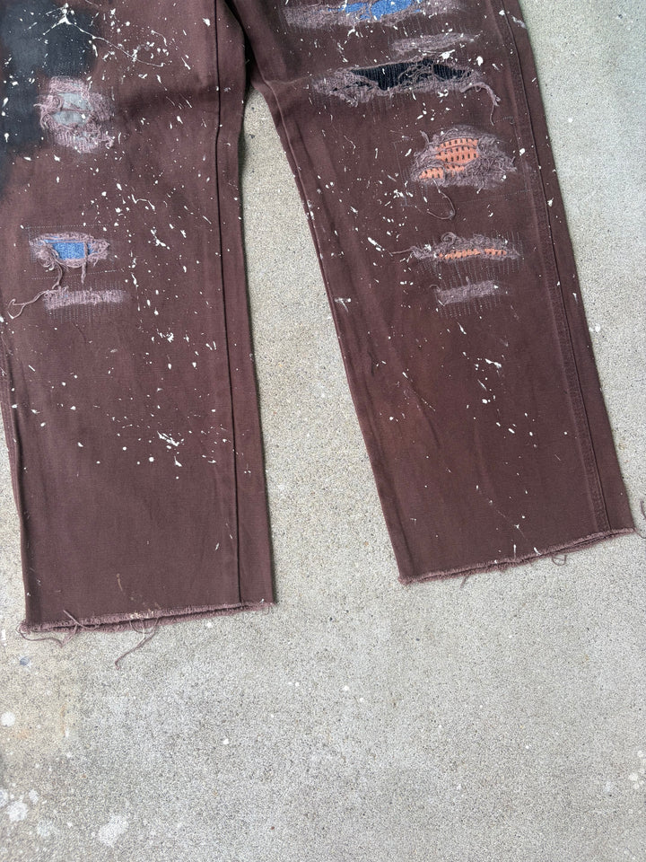 Dickies Distressed Duck Painter Pants W35 L31
