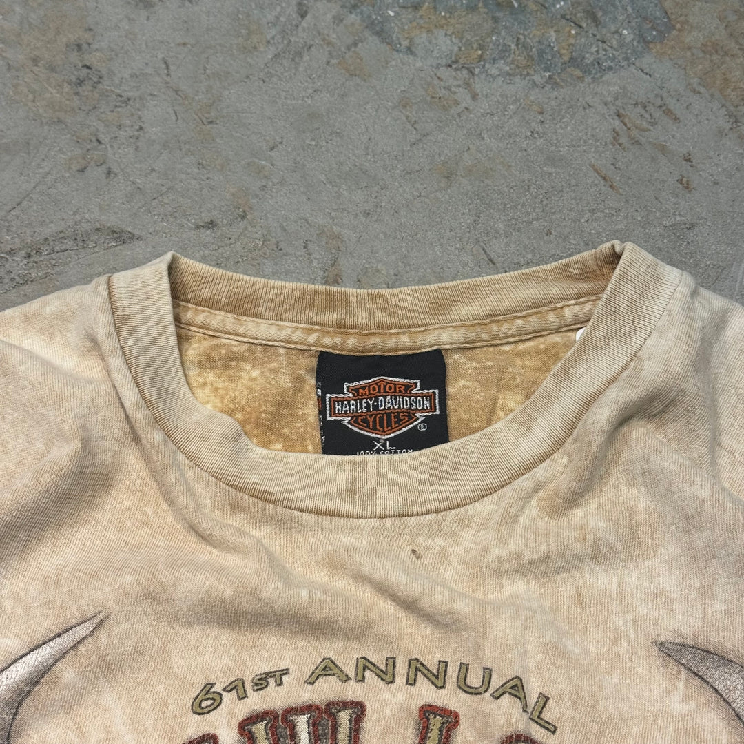 古着 USA製 Harley-Davidson/ハーレーダビッドソン/ プリントTシャツ/ サイズ2XL