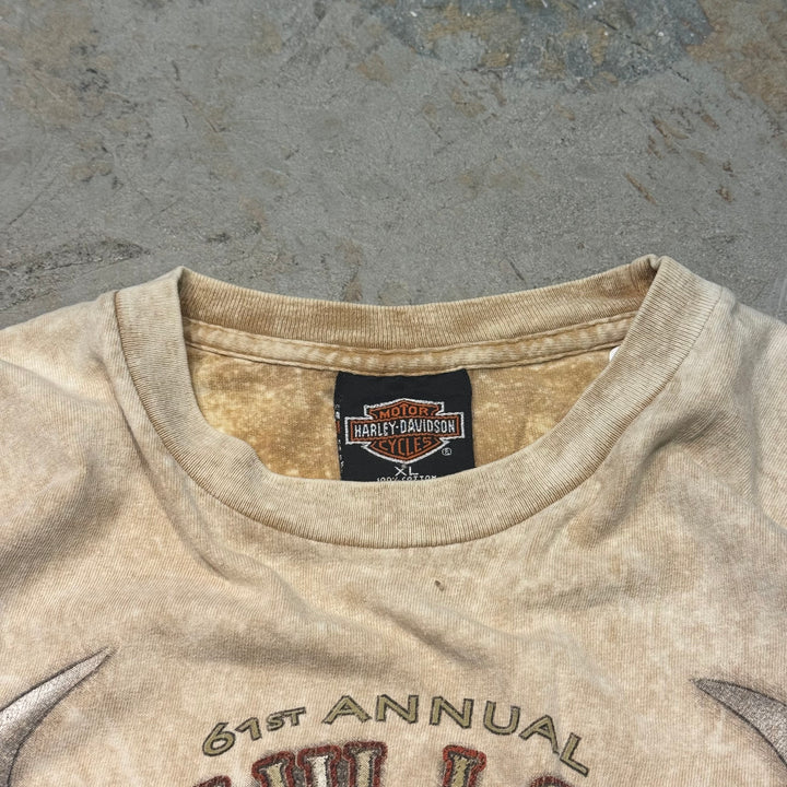 古着 USA製 Harley-Davidson/ハーレーダビッドソン/ プリントTシャツ/ サイズ2XL