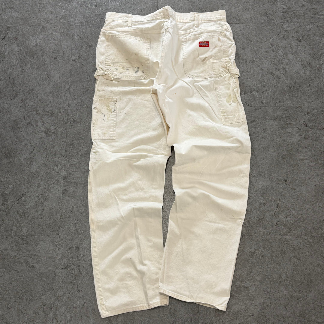 古着 Dickies ディッキーズ ペインターパンツ  実寸サイズ37×31