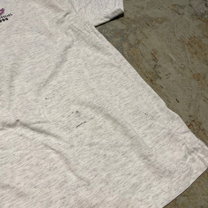 古着 93'~94's ブローニュの森/公式ジャージ/フランス･パリ/ヴィンテージ シングルステッチプリントTシャツ/サイズL相当