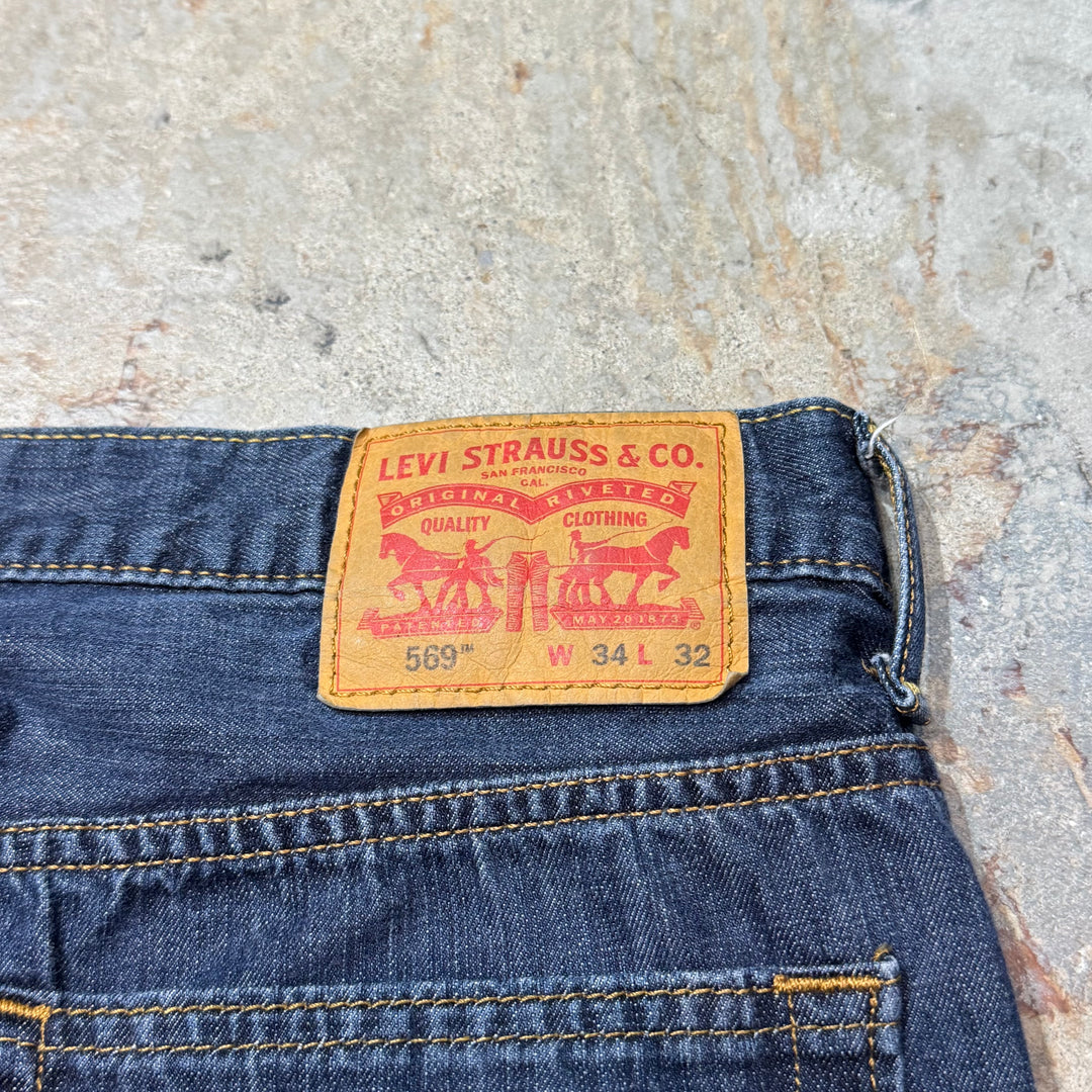 古着 Levi's/ リーバイス/ デニムパンツ/ 569/実寸サイズ33×29