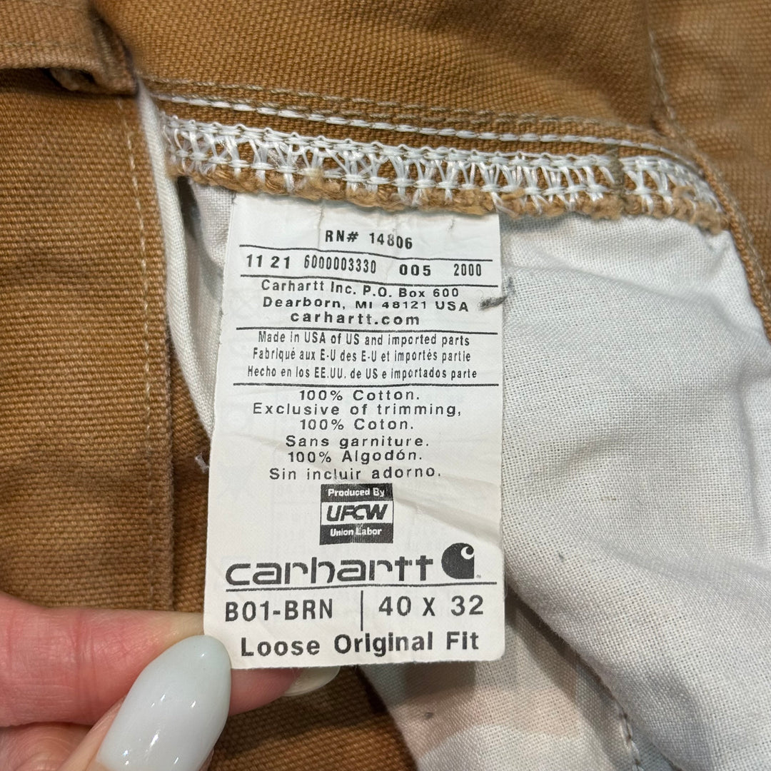 古着 Carhartt/ カーハート/ ダブルニーペインターパンツ/ 実寸サイズ37×31