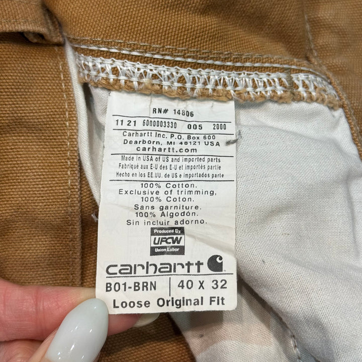 古着 Carhartt/ カーハート/ ダブルニーペインターパンツ/ 実寸サイズ37×31