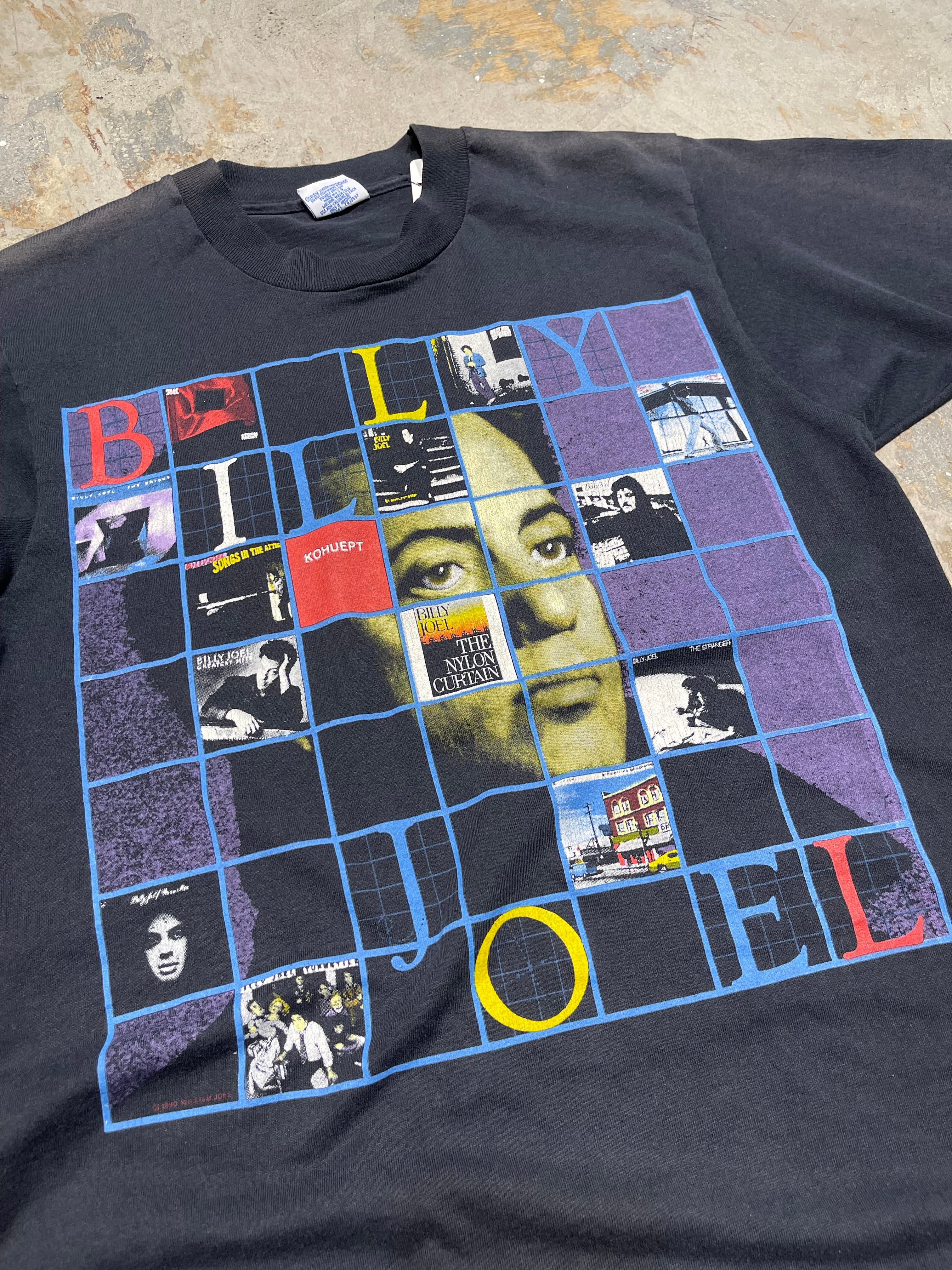 MA82 古着 USA製 90's BILLY JOEL/ビリー・ジョエル / ツアー89-90