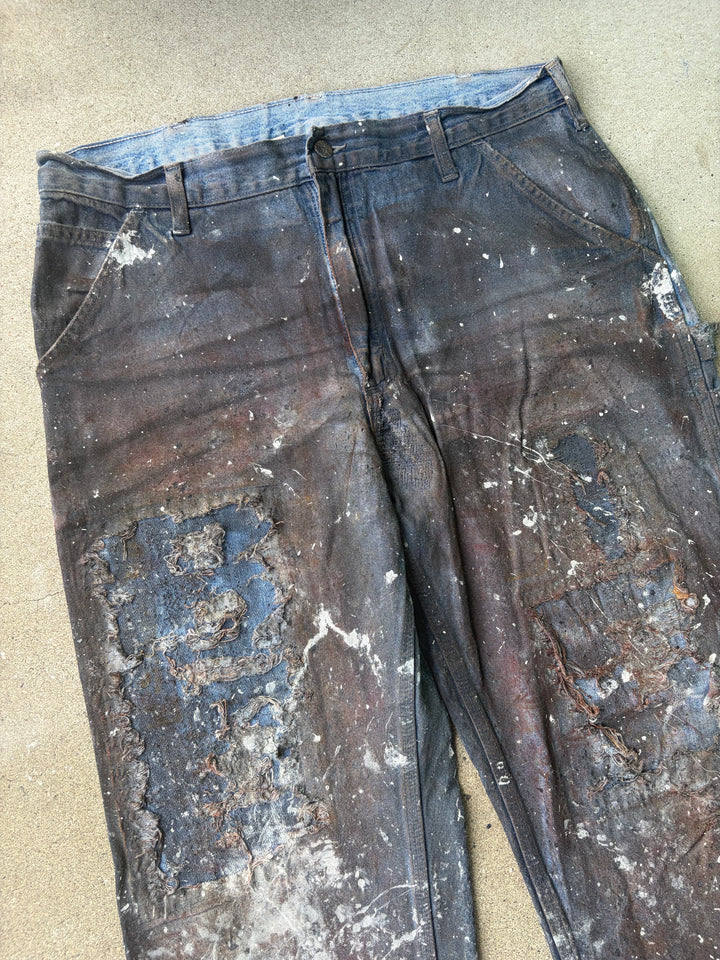 Carhartt Distressed Zombie Denim Pants W34 L32