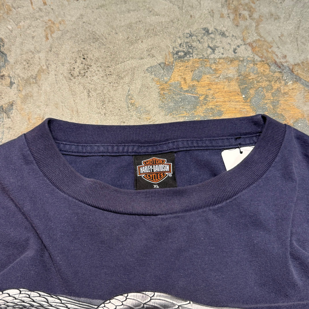古着 USA製 Harley-Davidson/ハーレーダビッドソン/ プリントTシャツ/ サイズXL