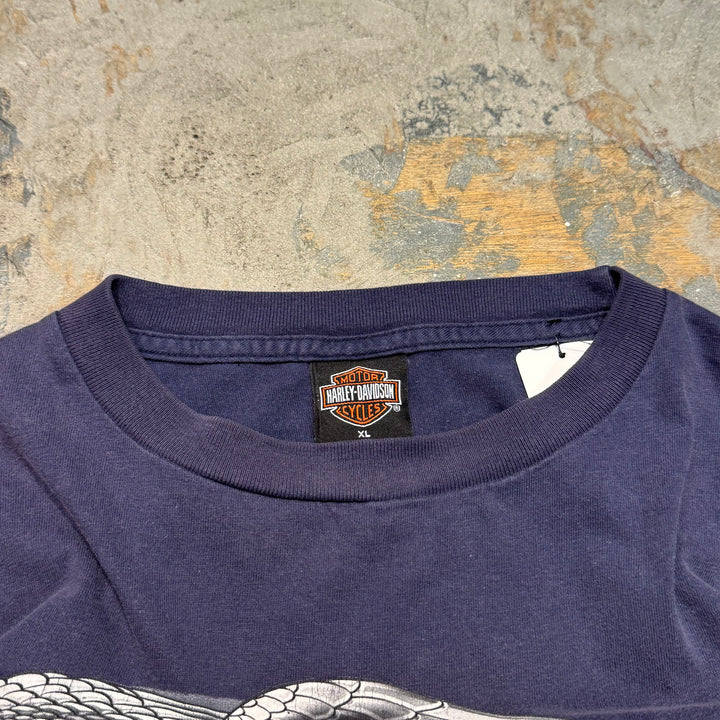 古着 USA製 Harley-Davidson/ハーレーダビッドソン/ プリントTシャツ/ サイズXL